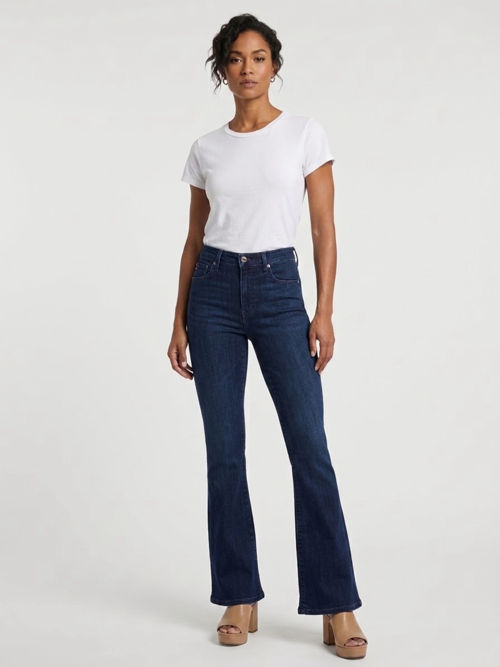 AG Adriano Goldschmied The Janis High Rise Flare Jeans Size 30R